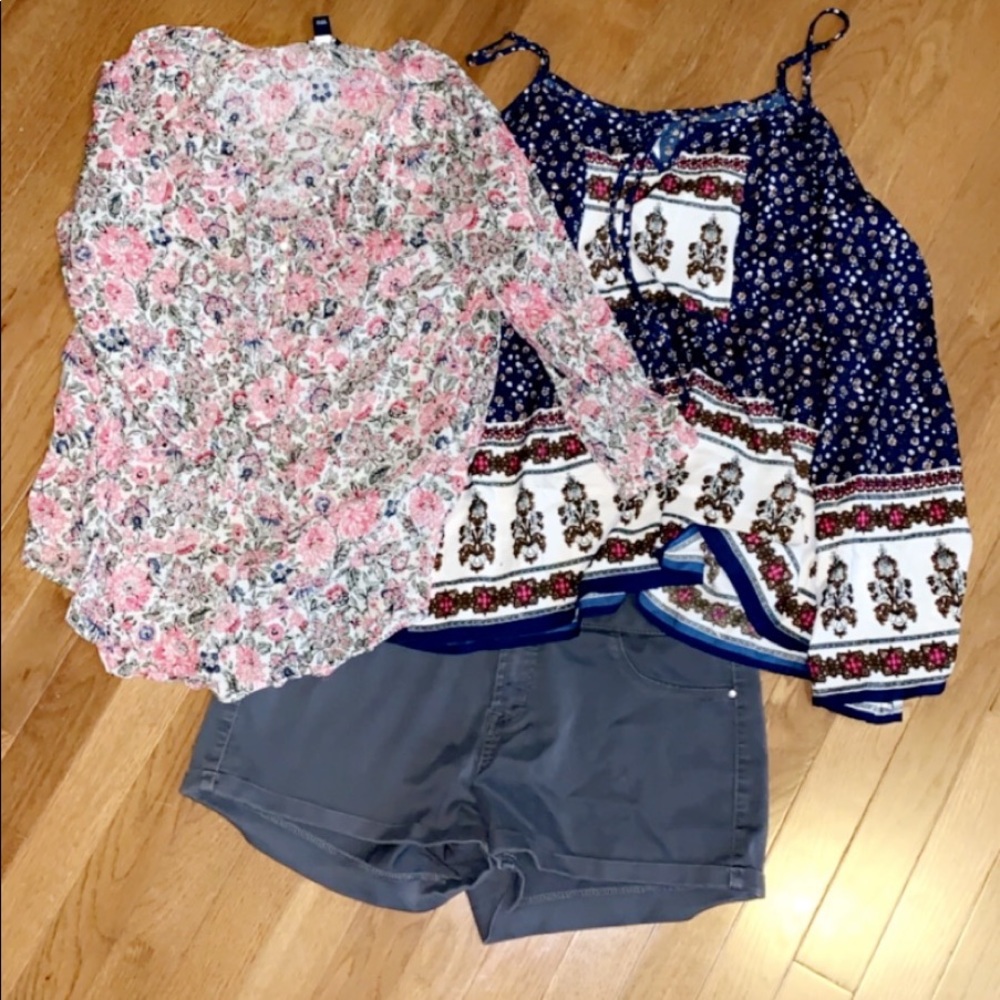 High Waisted “Refuge” Shorts